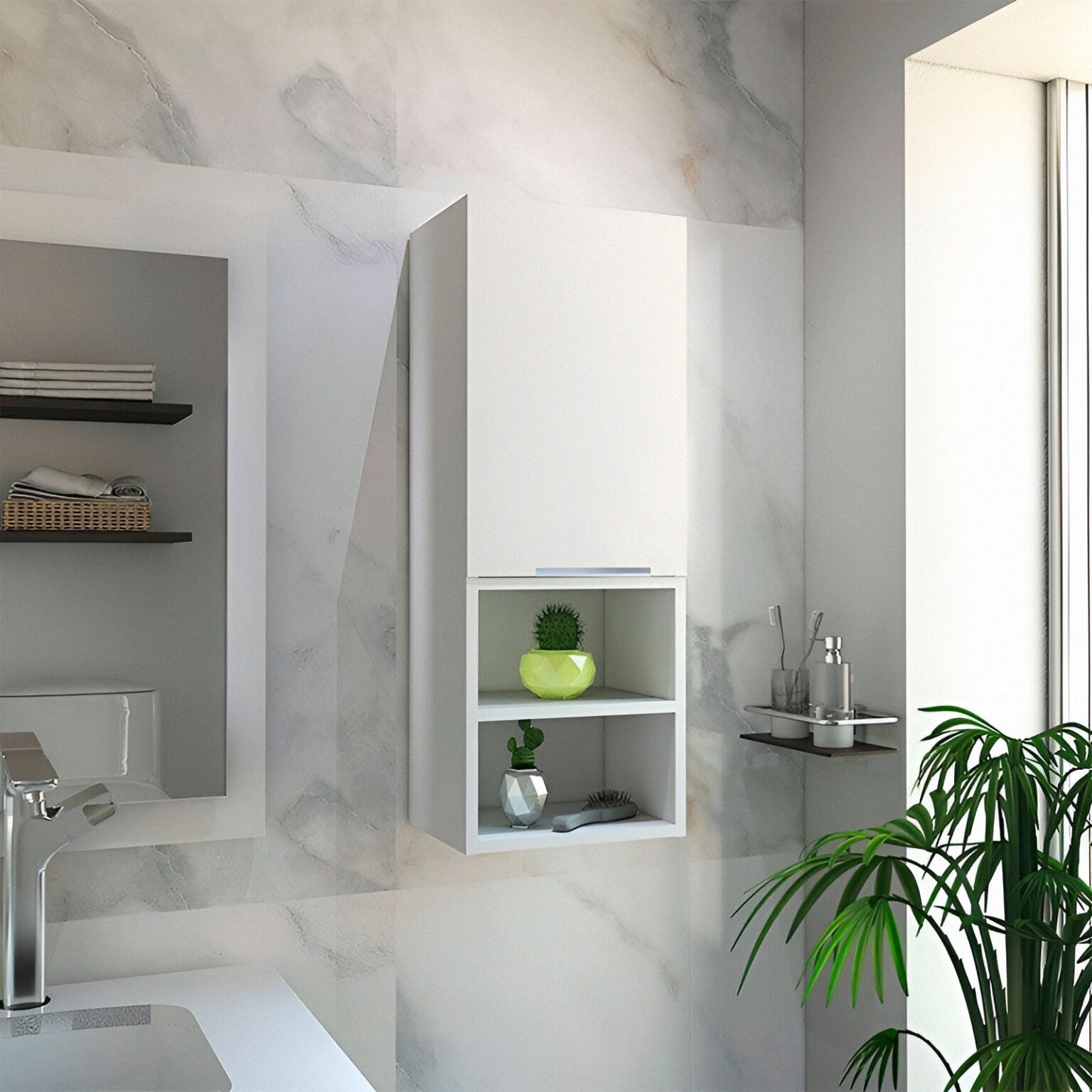 Combo Gabinetes de Baño Mara 1 Puerta