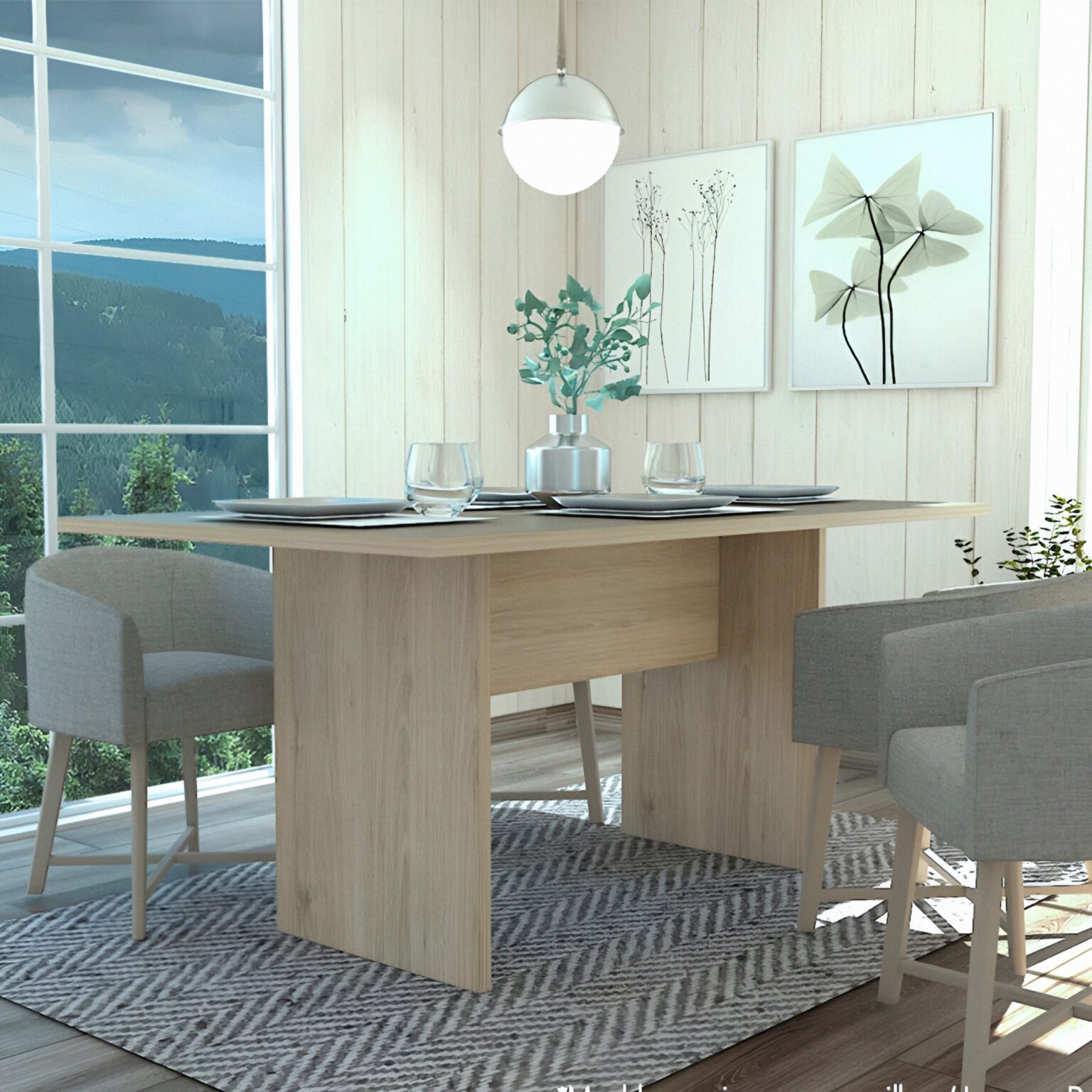 Mesa de Comedor Faenza L160cm A 90cm