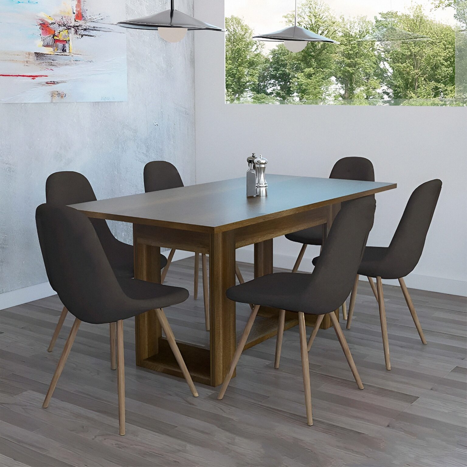 Mesa Comedor Nexus Alto 74 cm Ancho 160