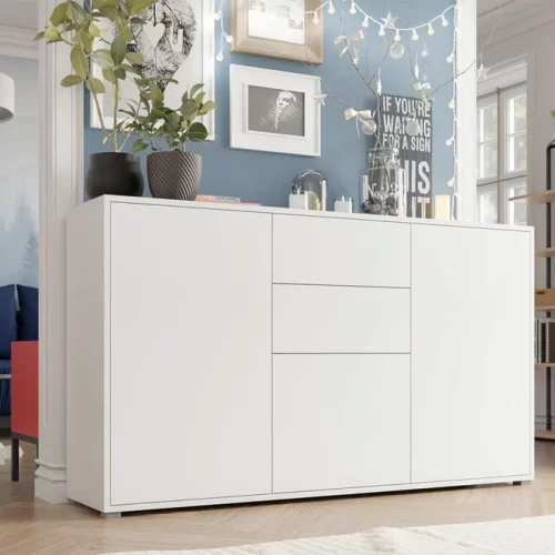 Cómoda Catania 2 cajones y 3 puertas