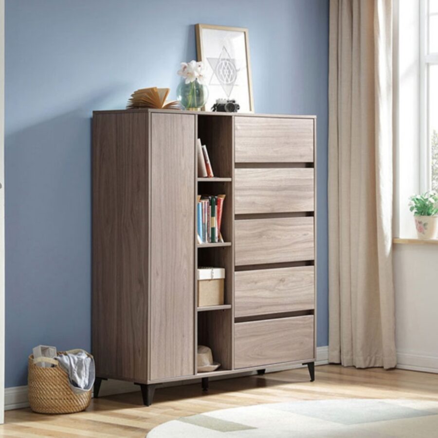 Estante Organizador Blem con 5 cajones