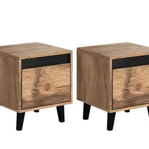 Juego De Mesas De Noche Loa con 1 cajón