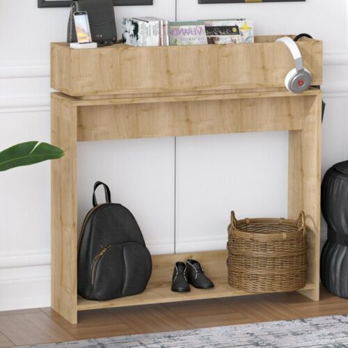 Mesa Consola Maliu Con 2 Estantes