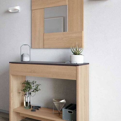 Mesa Consola Nivan 1 Cajón y Estante