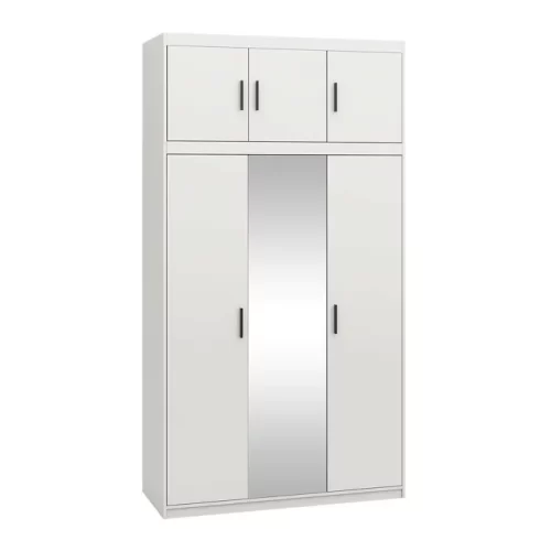 Ropero Moza 2 Cuerpos Con Espejo