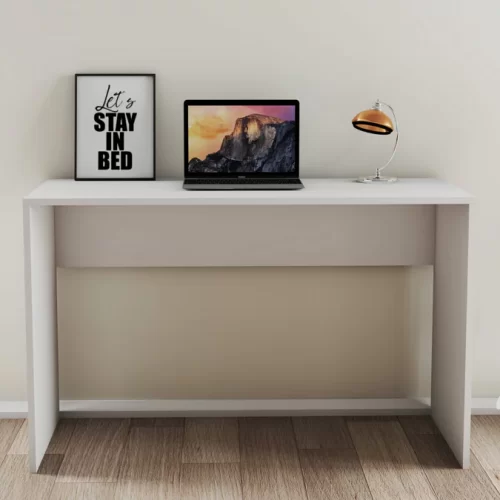 Aprovecha la oferta de La mesa escritorio de oficina moderna en color blanco es una solución perfecta para quienes buscan un mueble que combine estilo y funcionalidad. Su diseño elegante, junto con un amplio espacio en la superficie, la convierte en una pieza esencial para cualquier oficina o área de estudio.