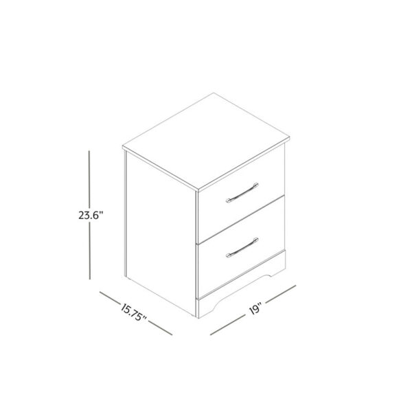 AliMueblesjyl los mejores muebles del peru Aprovecha la oferta de La mesa de noche moderna   con 2 amplios cajones es la combinación perfecta de estilo, funcionalidad y almacenamiento para cualquier dormitorio.