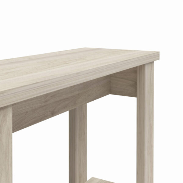 AliMueblesjyl los mejores muebles del peru Aprovecha la oferta de La mesa consola con estante inferior en color duna es la pieza perfecta para añadir un toque de estilo y funcionalidad a cualquier espacio de tu hogar. Su diseño moderno, junto con el amplio estante inferior, ofrece una solución práctica para aquellos que buscan un mueble versátil que optimice el espacio y al mismo tiempo sirva como elemento decorativo.