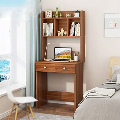 Nuestro escritorio con estante y 2 cajones, fabricado en melamina de alta calidad en colores arena y caramelo, es la solución ideal para quienes buscan funcionalidad, estilo y durabilidad en su espacio de trabajo o estudio. Este mueble no solo optimiza la organización de sus materiales y equipos, sino que también aporta una estética moderna y elegante a cualquier habitación.