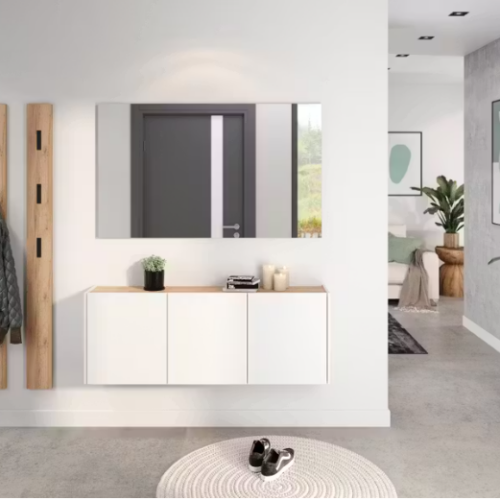 Nuestro Aparador Flotante está diseñada para ofrecer máxima estabilidad y seguridad. Los materiales y la construcción de alta calidad garantizan que no solo sea un mueble hermoso, sino también seguro y confiable para el uso diario.