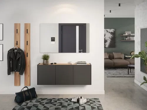 Nuestro Aparador Flotante está diseñada para ofrecer máxima estabilidad y seguridad. Los materiales y la construcción de alta calidad garantizan que no solo sea un mueble hermoso, sino también seguro y confiable para el uso diario. Fabricada con materiales de alta calidad, nuestro aparador ofrece amplio espacio de almacenamiento para organizar tus prendas y accesorios de forma ordenada. Ya sea en tu dormitorio, sala de estar o estudio, este aparador se adaptará perfectamente a tu espacio